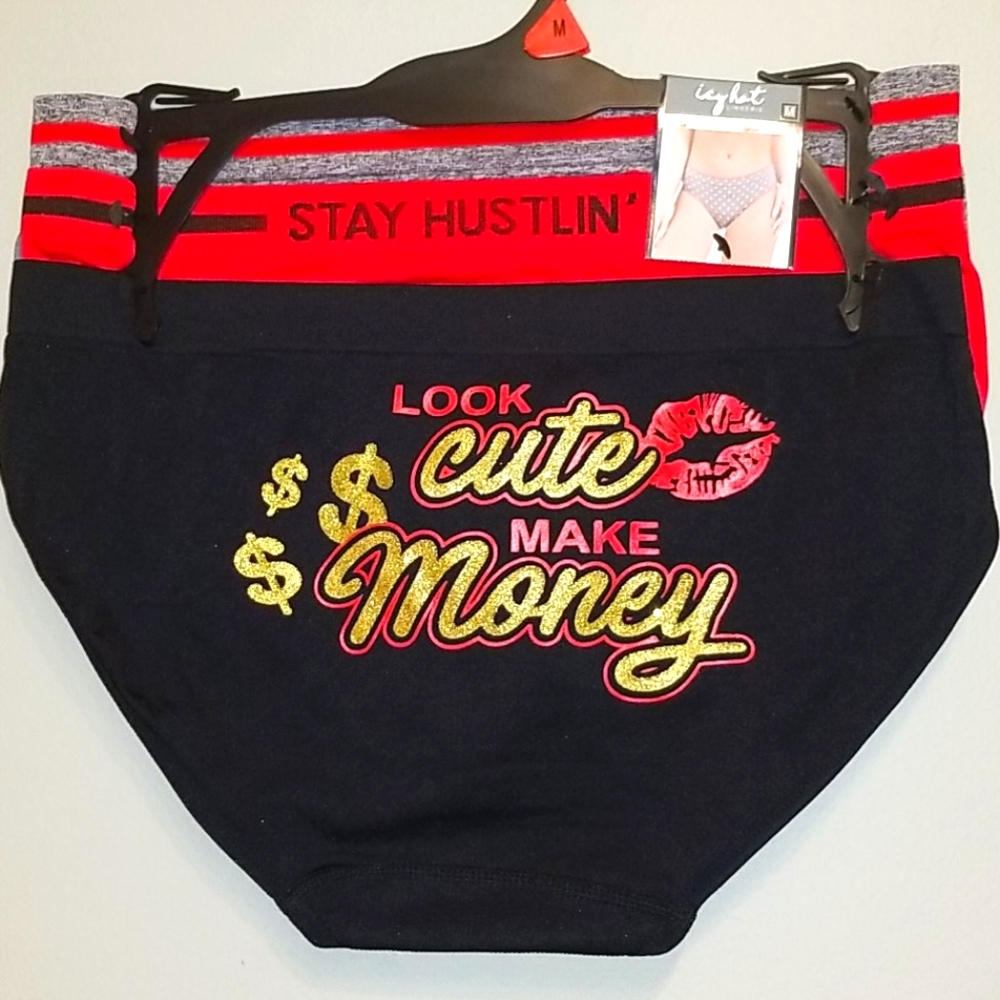 Icy hot seamless panties set of 3